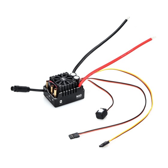Hot Sell MAD MAX2 HV 2-4S ESC for 1/10 RC Model Car